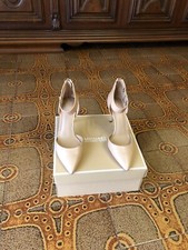 Scarpe Michael kors donna 38, khaki, vera pelle, Mod. “Antoinette Ankle Strap”.