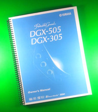Yamaha DGX-305 DGX-505 Manuale