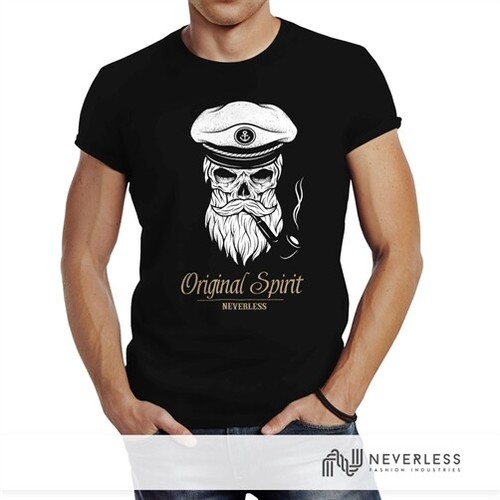 Shirt uomo teschio capitano - t-shirt,