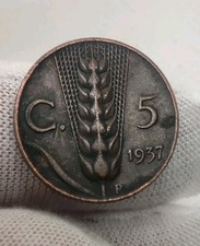 5 Centesimi 1937, Vittorio