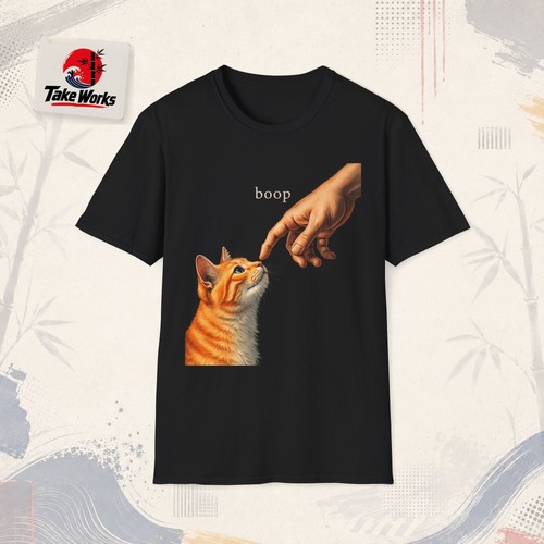 Maglietta boop arancione tabby - maglietta,