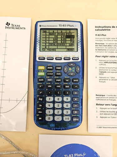 Calculatrice ti83 plus - calculatrice, fr