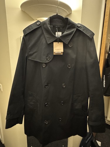 Burberry trench coat nero