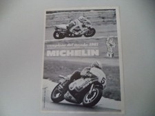 advertising Pubblicità 1982 MOTO SUZUKI 500 GP e MARCO LUCCHINELLI