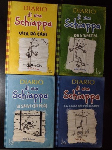 Lotto libri jeff kinney - 4,