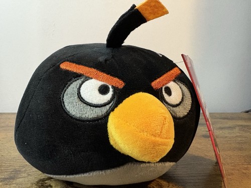 Peluche angry birds - angry, black