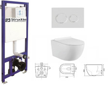 WC sospeso set completo