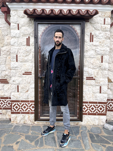 Cappotto lungo pelliccia