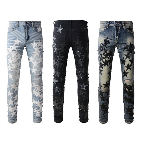 Jeans uomo strappato star - star, pu