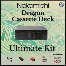 Nakamichi Dragon Cassette Deck Ultimate Upgrade Kit Ricambi Originali Restauro