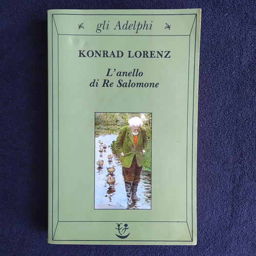 Konrad lorenz anello di re - konrad,