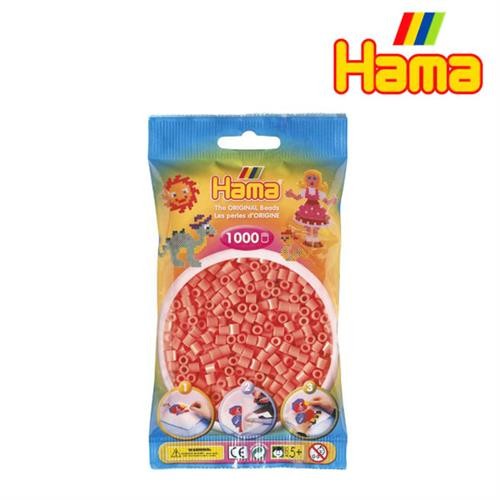 Hama 207 1000 pastel red - 207-44,