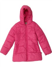 BENETTON Girls Hooded Padded