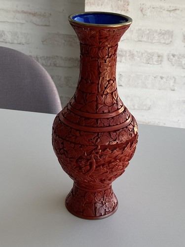 Chinese carved cinnabar - chinese,
