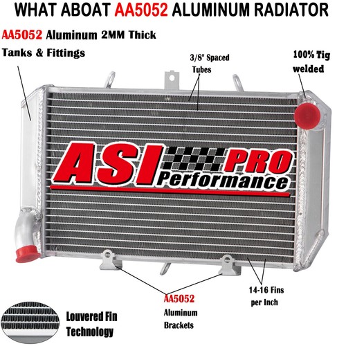Replacement aluminum radiator - aluminum,
