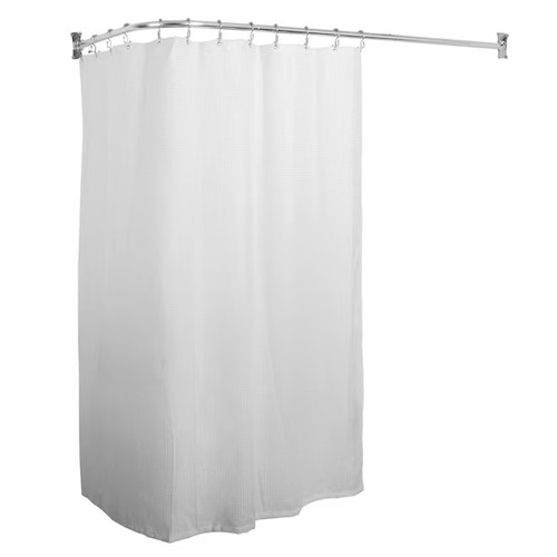 Asta tenda doccia angolare
