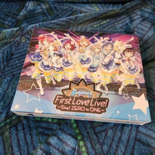 Aqours First Love Live! Blu-Ray Memorial Box Set Step Zero to One D1 D2