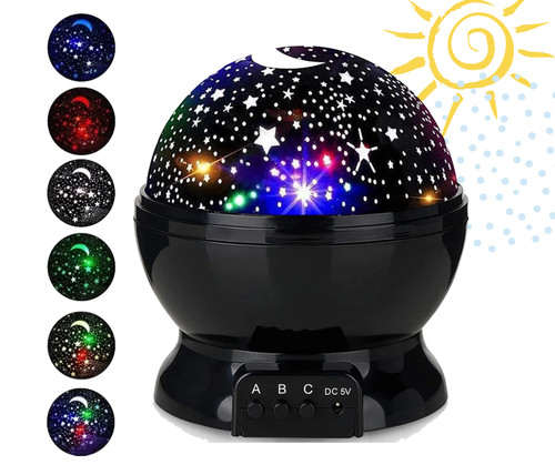 Rotating led galaxy - galaxy, starry