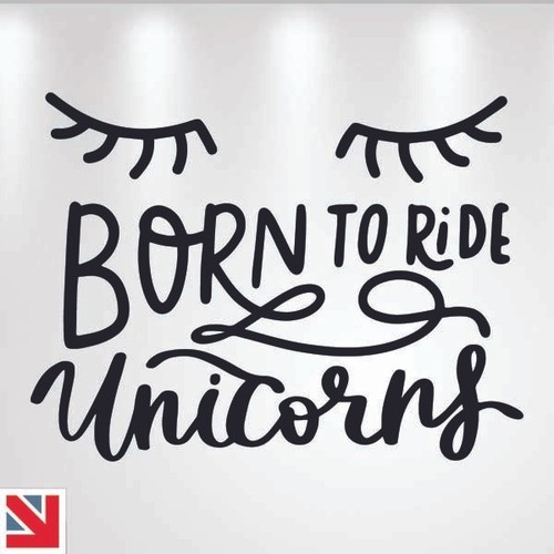 Adesivo unicorno nato per - unicorno,