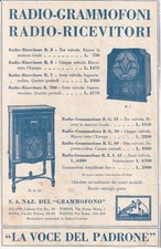D1b - RADIO GRAMMOFONI LA VOCE