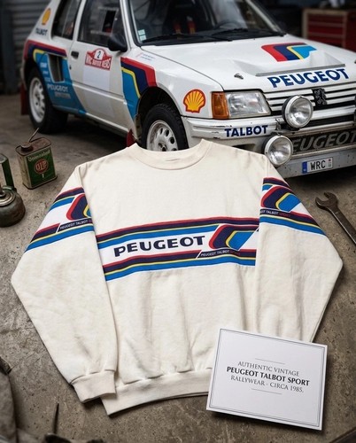 Felpa vintage peugeot talbot - felpa,