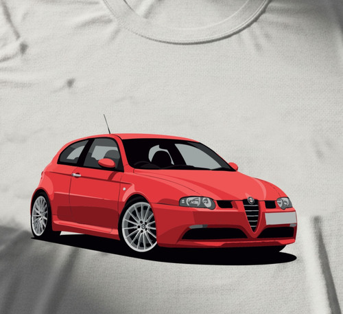 Shirt maglia auto vintage - t-shirt,