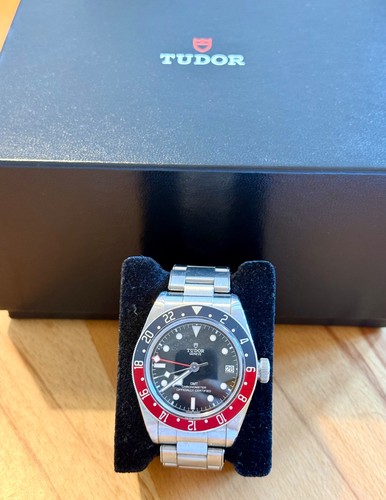 Tudor black bay - tudor, "pepsi"