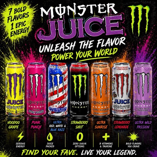 Monster energy juice - energy,
