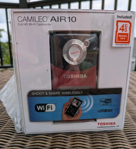 New toshiba camileo - new, 10