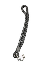 Cinturino Polso Fotocamera Vintage Nylon Corda Nero DSLR/SLR/TLR