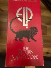 emerson lake and palmer the return of the manticore 4 cd box
