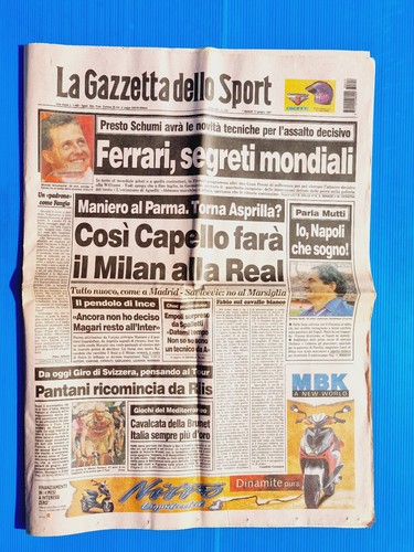 Gazzetta dello sport giugno - sport,