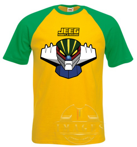 Shirt jeeg robot acciaio - jeeg, d'acciaio