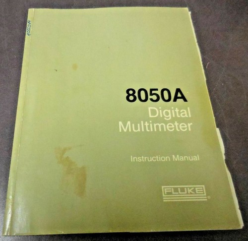 Fluke 8050a multimetro - fluke,