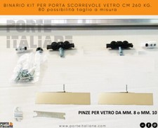 BINARIO KIT PER PORTA