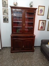 credenza vetrina inglese in