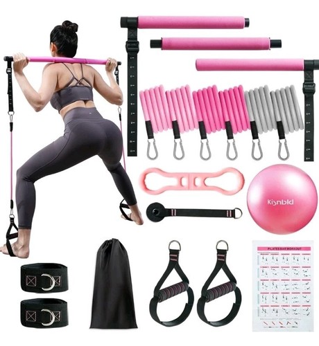 Kit barra pilates con fasce - pilates,