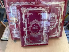 la sacra Bibbia illustrata da Gustave doré 3 volumi in ottimo stato di conservaz