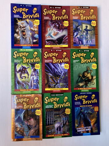 Lotto volumi super brividi - 9, r