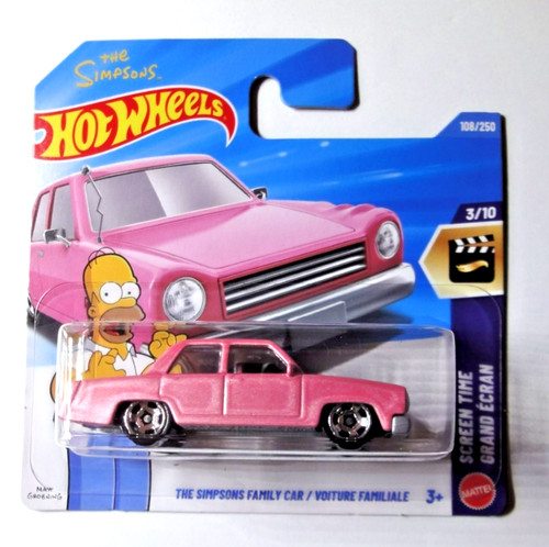 Hot wheels the simpsons family - hot,