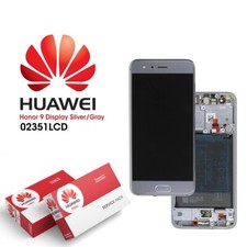 DISPLAY LCD TOUCH HUAWEI ORIGINALE HONOR 9 STF-L09 GRIGIO CON BATTERIA 02351LCD