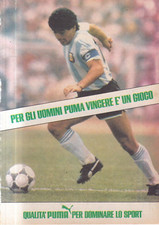 W21 - Scarpe PUMA Maradona  - Pubblicita Advertising Anni 90