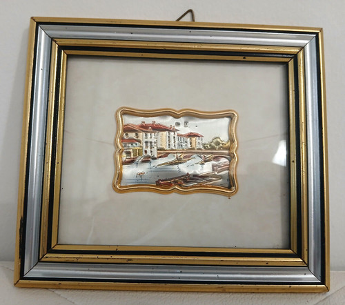 Relief painting bas - bas-relief, on