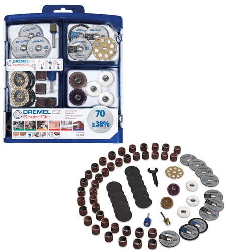 Dremel speedclic set - set, di