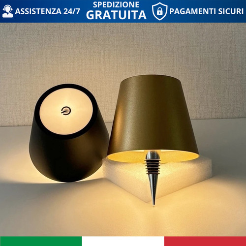 Lampada bottiglia tavolo - bottiglia,