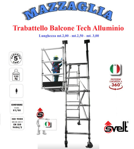Svelt trabattello per balcone - svelt,