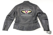 giacca moto vittoria L pelle