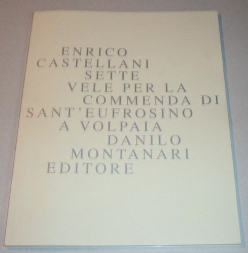 Enrico castellani sette vele - castellani:,
