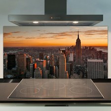 Glass Kitchen Splashback Heat