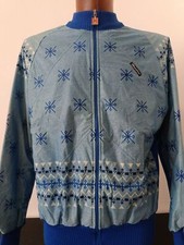 giacca CYCLING maglia ciclismo originale vintage team SANTINI anni 80's tg XL